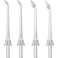 Dentect Waterflosser Opzetstukjes - Siliconen top - Standaard opzetstukjes - Orthodontisch opzetstuk - Paradontaal opzetstuk