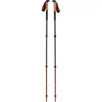 Black Diamond - Wandel- / trekkingstokken - Pursuit Trekking Poles Charcoal/Octane voor Unisex van Aluminium - Maat S/M - Zwart