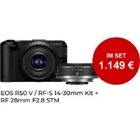 Canon EOS R50 V + RF-S14-30mm F4-6.3 IS STM PZ