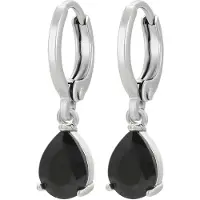 NAEMI Oorbellen zwart / zilver
