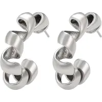 Gaya Oorbellen zilver