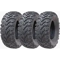 Parnells 25x8.00-12 Quad-banden voor terreinvoertuigen, 6-laags, Wanda P3103, met E-keur, goedgekeurd voor de openbare weg (set van 3)
