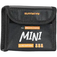 Sunnylife LiPo Bag - Voor 3 Accu's - DJI Mini 5 Pro/Mini 4 Pro/Mini 3 Pro/Mini 3