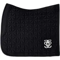 PS of Sweden Diamond Quilt Dressuur Zadeldekje Zwart Full