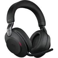 Jabra Evolve2 85 UC Over Ear headset Bluetooth, Kabel Stereo Zwart Ruisonderdrukking (microfoon) Volumeregeling, Indicator voor batterijstatus, Microfoon