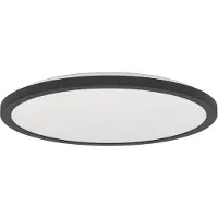 Eglo Slimme badkamer lamp Rovito-Z vierkant - zwart - 39x39cm