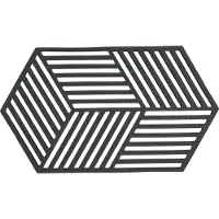 Zone Denmark Onderzetter Hexagon Black 24 cm