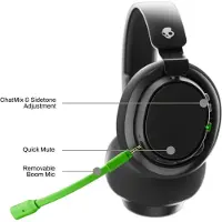 Skullcandy SLYR PRO XBOX Draadloze Gaming Over-Ear Koptelefoon - Multi-Platform Compatibel - Ruisonderdrukking Microfoon - Lage Latentie - Zwart