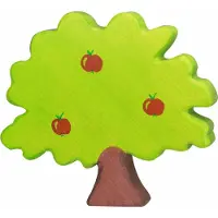 Holztiger Bos - Appelboom - 19X2X17Cm - Houten Figuur - Handgemaakt