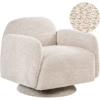 Beliani AAPUA - Fauteuil - Beige - Polyester