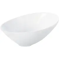 Asa selection Saladeschaal Vongole Bowl Asymmetric White 32,5 cm