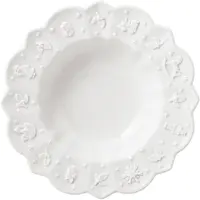 Villeroy & Boch 6x Villeroy & Boch Diepe plaat TOY'S DELIGHT ROYAL CLASSIC, Bord, Wit