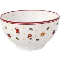 Villeroy & Boch Toy's Delight Kom 14 Cm - Overige kersttafel decoratieware Porselein White - 14-8643-1900