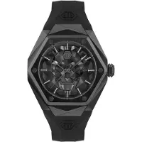 Philipp Plein The $kull Spikes Heren Zwarte Horloge PWPWA0324
