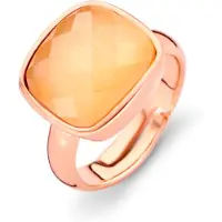 Orphelia Dames 925 Sterling Zilveren Ring - Roze ZR-7198/OR