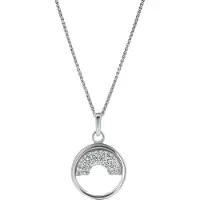 Orphelia 'Tista' Dames 925 Sterling Zilveren Hanger met Ketting - Zilver ZH-7586