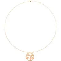 Orphelia Dames 925 Sterling Zilveren Ketting met Hanger - Roze ZH-6023/1