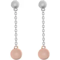 Orphelia 'Aurelie' Dames 925 Sterling Zilveren Pendantes - Zilver/Rozé ZO-7385