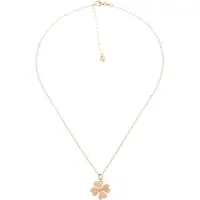 Orphelia 'Cardinale' Dames 925 Sterling Zilveren Ketting met Hanger - Roze ZK-7186/RG