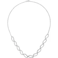 Orphelia Dames 925 Sterling Zilveren Ketting - Zilver ZK-2795