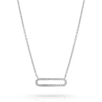 Orphelia 'Charm' Dames 925 Sterling Zilveren Ketting - Zilver ZK-7563