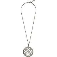 Orphelia Dames 925 Sterling Zilveren Ketting met Hanger - Zwart ZH-6037/2
