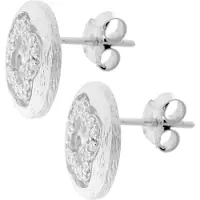 Orphelia Dames 925 Sterling Zilveren Oorknoppen - Zilver ZO-5256