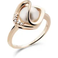 Orphelia Dames 925 Zilveren Ring - Roze ZR-7471/RG