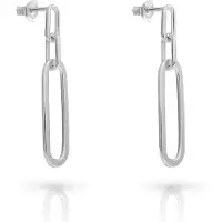 Orphelia 'Essence' Dames 925 Sterling Zilveren Dangle Oorbellen - Zilver ZO-7560