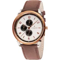 Pierre Cardin Pigalle Nine herenhorloge Bruin CPI.2022