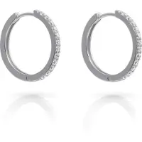 Orphelia 'Fay' Dames 925 Sterling Zilveren Hoops - Zilver ZO-7557