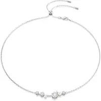 Swarovski 'Constella Bars' Dames Basis Metaal Ketting - Zilver 5705626