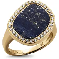 Orphelia Dames 925 Sterling Zilveren Ring - Goud ZR-7468