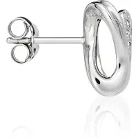 Orphelia Dames 925 Zilveren Stud Oorbellen - Zilver ZO-5016
