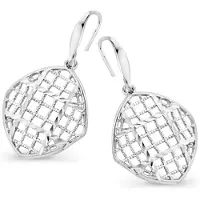 Orphelia 'Lilla' Dames 925 Sterling Zilveren Oorbellen - Zilver ZO-7190