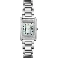 Emporio Armani Analoog horloge zwart / zilver / wit