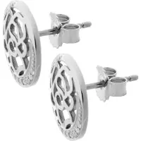 Orphelia 'Blair' Dames 925 Sterling Zilver Parel Oorbellen - Zilver ZO-7089