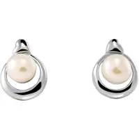 Orphelia 'Mathilde' Dames 925 Sterling Zilveren Oorbellen - Zilver ZO-7510