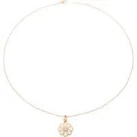 Orphelia Dames 925 Sterling Zilveren Ketting met Hanger - Roze ZH-6017/1