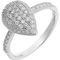 Orphelia Dames 925 Sterling Zilveren Ring - Zilver ZR-3877