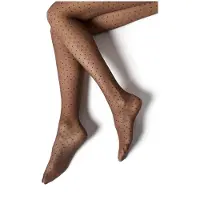Oroblu Plumetis 30 Panty - Kleur Zwart - Maat L/XL