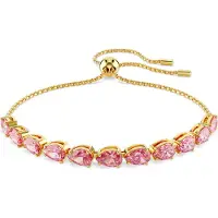 Swarovski Armband 'Matrix' goud / pink