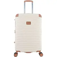 Elle Glam Harde Reiskoffer 67 cm - Medium - Crème - Crème / Medium