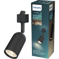 Philips Railverlichting EasyLink | Shea | Opbouwspot | GU10 fitting | Zwart