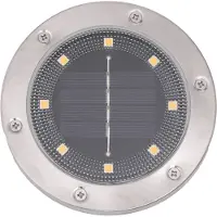 vidaXL Grondlampen 4 st solar met grondpennen warmwit