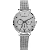 Orphelia Derby dameshorloge Zilverkleurig OR22900
