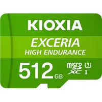 Kioxia EXCERIA High Endurance microSD-geheugenkaart van 512 Go