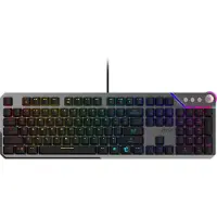 MSI STRIKE 600 SILEN, Kabel, USB, Mechanische schakelaar, QWERTY-indeling, RGB LED-verlichting, Zwart