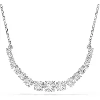 Swarovski Ketting zilver / transparant