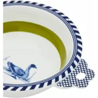 Pols Potten Kom x Rijksmuseum Bird Patterned Green 17 cm
